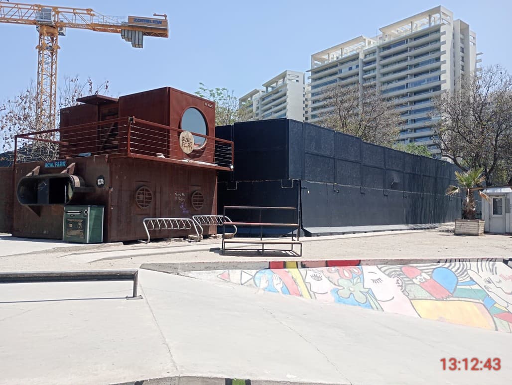 Mural participativo sector Skate Park